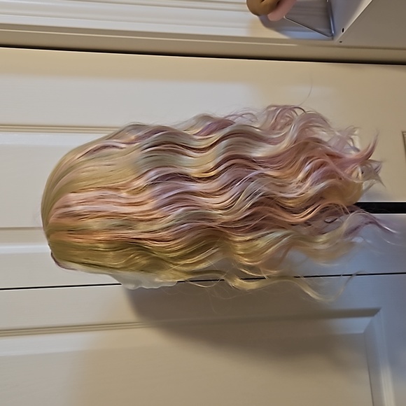 Lace front synthetic wig-colorful - Picture 5 of 8